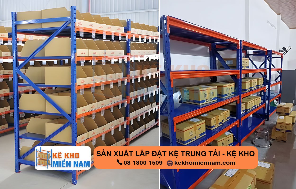 Kệ trung tải tại Kiên Giang